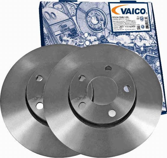 VAICO V10-80049 - Гальмівний диск autocars.com.ua