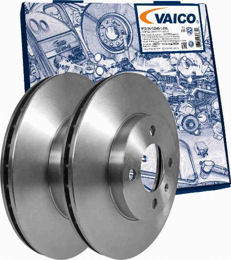 VAICO V10-80058 - Гальмівний диск autocars.com.ua