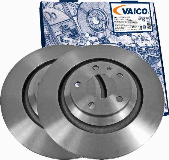 VAICO V10-80093 - Гальмівний диск autocars.com.ua