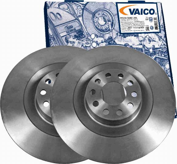 VAICO V10-80102 - Гальмівний диск autocars.com.ua