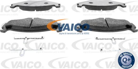 VAICO V10-8100 - Гальмівні колодки, дискові гальма autocars.com.ua