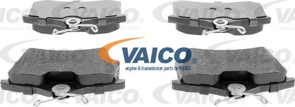 VAICO V10-8104-1 - Гальмівні колодки, дискові гальма autocars.com.ua