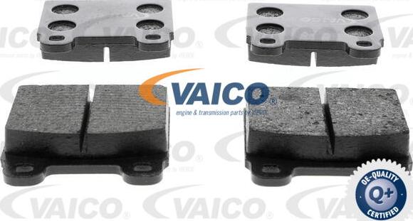 VAICO V10-8122 - Тормозные колодки, дисковые, комплект avtokuzovplus.com.ua