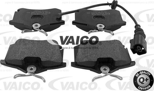 VAICO V10-8124 - Тормозные колодки, дисковые, комплект autodnr.net