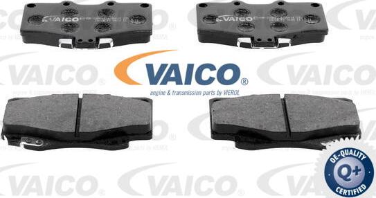 VAICO V10-8125 - Гальмівні колодки, дискові гальма autocars.com.ua