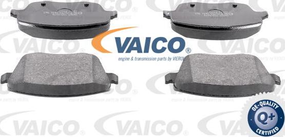 VAICO V10-8179 - Гальмівні колодки, дискові гальма autocars.com.ua