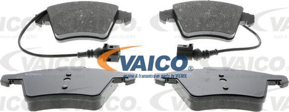 VAICO V10-8186-1 - Гальмівні колодки, дискові гальма autocars.com.ua
