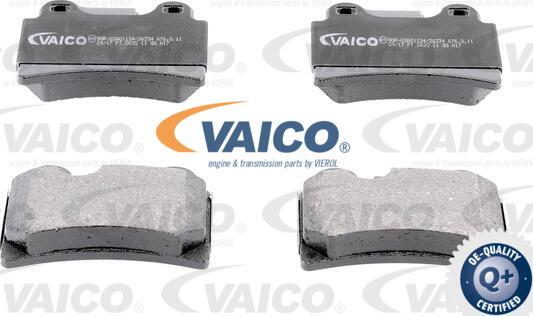 VAICO V10-8297 - Гальмівні колодки, дискові гальма autocars.com.ua