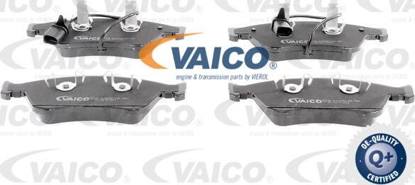 VAICO V10-8299 - Гальмівні колодки, дискові гальма autocars.com.ua