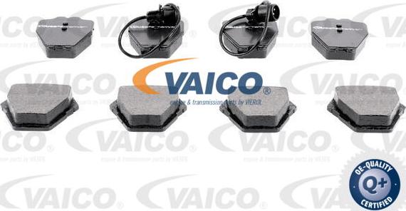 VAICO V10-8302 - Гальмівні колодки, дискові гальма autocars.com.ua