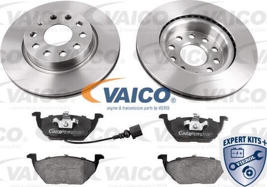 VAICO V10-90003 - Комплект гальм, дисковий гальмівний механізм autocars.com.ua