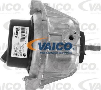 VAICO V20-0798 - Подушка, опора, подвеска двигателя autodnr.net