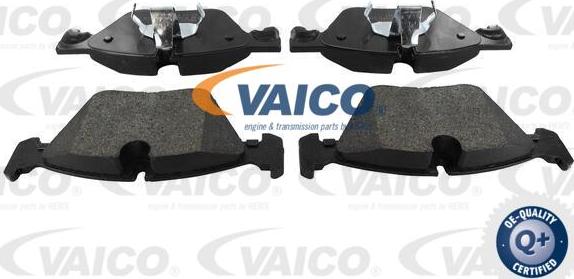 VAICO V20-1463 - Гальмівні колодки, дискові гальма autocars.com.ua