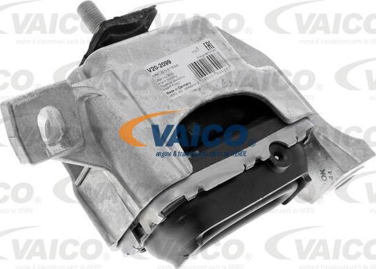 VAICO V20-2099 - Подушка, опора, подвеска двигателя autodnr.net