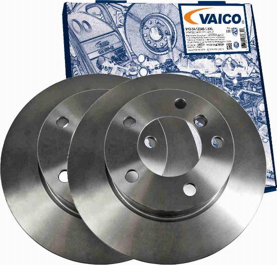 VAICO V20-80009 - Гальмівний диск autocars.com.ua