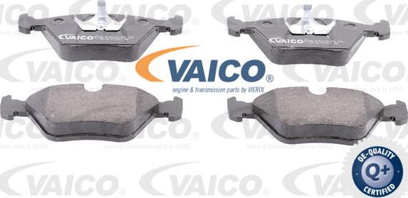 VAICO V20-8101 - Гальмівні колодки, дискові гальма autocars.com.ua