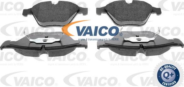 VAICO V20-8121 - Гальмівні колодки, дискові гальма autocars.com.ua