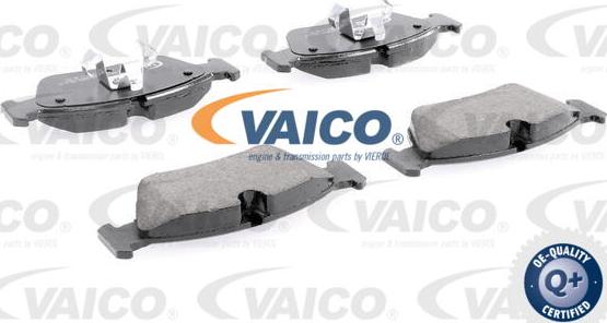 VAICO V20-8124 - Гальмівні колодки, дискові гальма autocars.com.ua