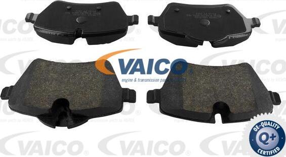 VAICO V20-8160 - Гальмівні колодки, дискові гальма autocars.com.ua