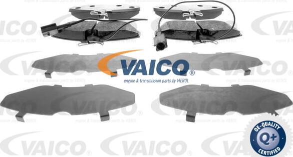 VAICO V22-0073 - Гальмівні колодки, дискові гальма autocars.com.ua