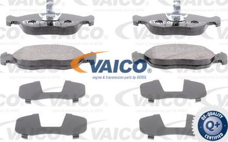 VAICO V22-0076 - Гальмівні колодки, дискові гальма autocars.com.ua