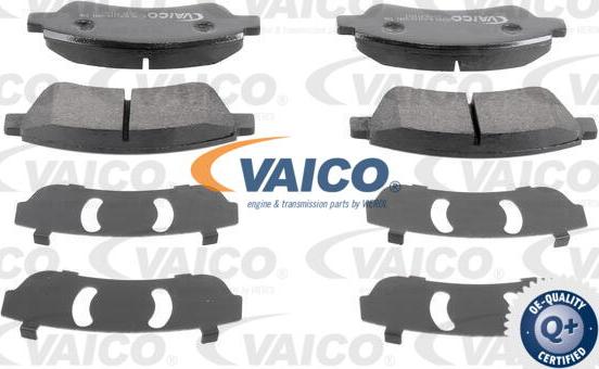 VAICO V22-0083 - Гальмівні колодки, дискові гальма autocars.com.ua