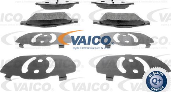 VAICO V22-0155 - Гальмівні колодки, дискові гальма autocars.com.ua