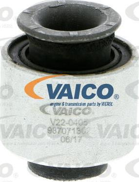 VAICO V22-0405 - Сайлентблок, важеля підвіски колеса autocars.com.ua