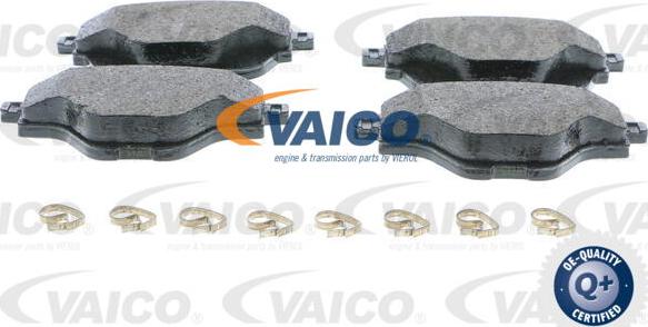VAICO V22-0463 - Гальмівні колодки, дискові гальма autocars.com.ua