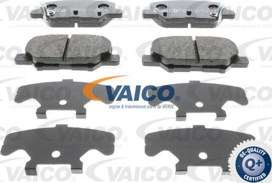 VAICO V22-0466 - Гальмівні колодки, дискові гальма autocars.com.ua