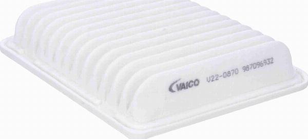 VAICO V22-0870 - Повітряний фільтр autocars.com.ua