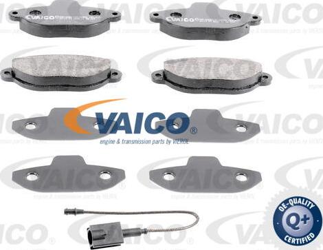VAICO V24-0028 - Гальмівні колодки, дискові гальма autocars.com.ua
