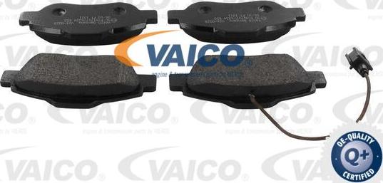 VAICO V24-0029 - Гальмівні колодки, дискові гальма autocars.com.ua