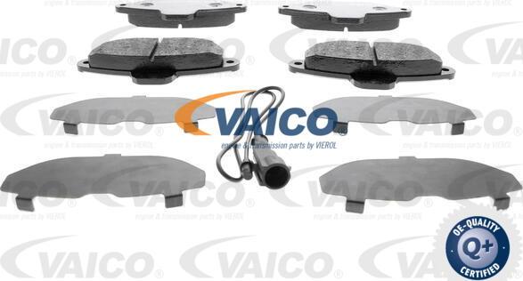 VAICO V24-0076 - Гальмівні колодки, дискові гальма autocars.com.ua