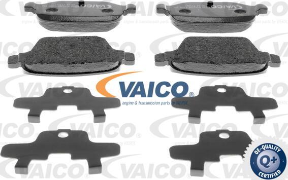 VAICO V24-0100 - Гальмівні колодки, дискові гальма autocars.com.ua