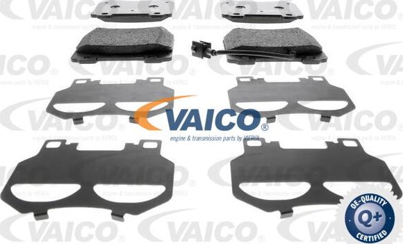 VAICO V24-0149 - Гальмівні колодки, дискові гальма autocars.com.ua