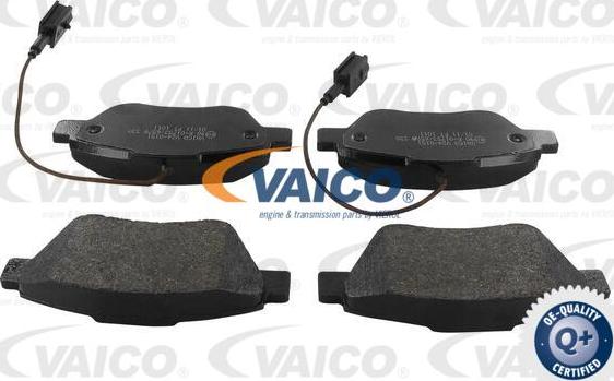 VAICO V24-0151 - Тормозные колодки, дисковые, комплект autodnr.net