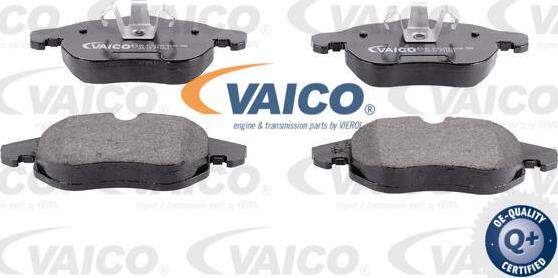 VAICO V24-0153 - Тормозные колодки, дисковые, комплект autodnr.net
