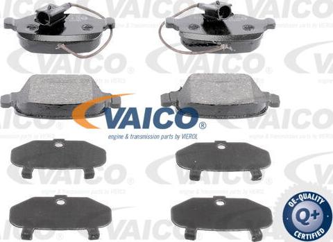 VAICO V24-0373 - Гальмівні колодки, дискові гальма autocars.com.ua