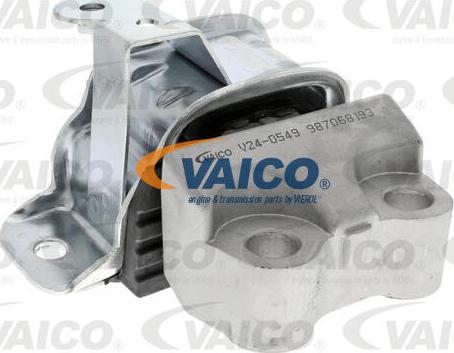 VAICO V24-0549 - Подушка, підвіска двигуна autocars.com.ua