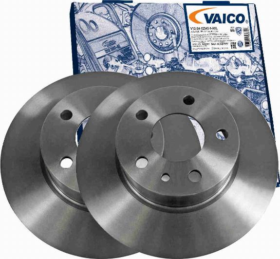 VAICO V24-40005 - Гальмівний диск autocars.com.ua