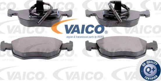 VAICO V25-0164 - Гальмівні колодки, дискові гальма autocars.com.ua