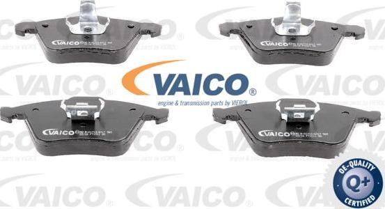 VAICO V25-0318 - Гальмівні колодки, дискові гальма autocars.com.ua