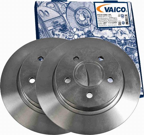 VAICO V25-40009 - Гальмівний диск autocars.com.ua