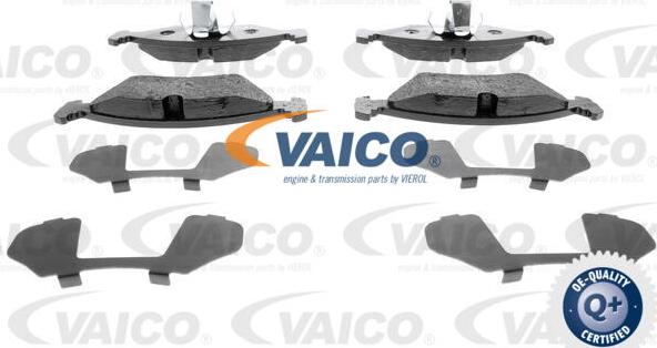 VAICO V25-8102 - Тормозные колодки, дисковые, комплект avtokuzovplus.com.ua