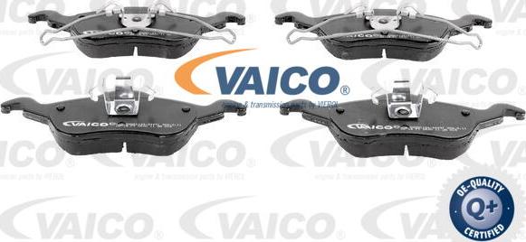 VAICO V25-8106 - Гальмівні колодки, дискові гальма autocars.com.ua