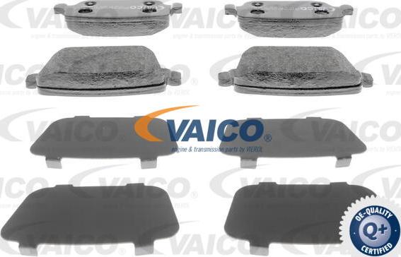 VAICO V25-8126 - Гальмівні колодки, дискові гальма autocars.com.ua