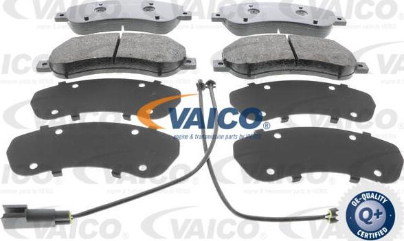 VAICO V25-8129 - Тормозные колодки, дисковые, комплект avtokuzovplus.com.ua