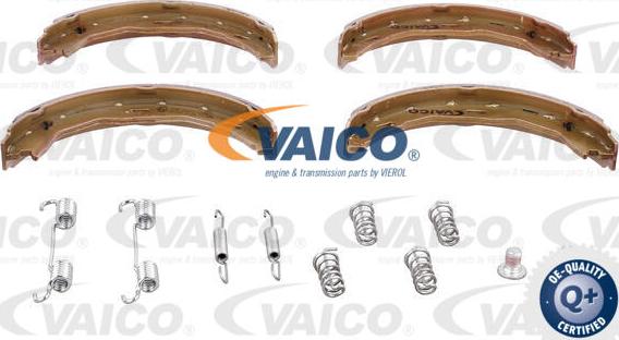 VAICO V30-7527 - Комплект тормозных колодок, барабанные autodnr.net
