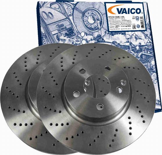 VAICO V30-80005 - Гальмівний диск autocars.com.ua